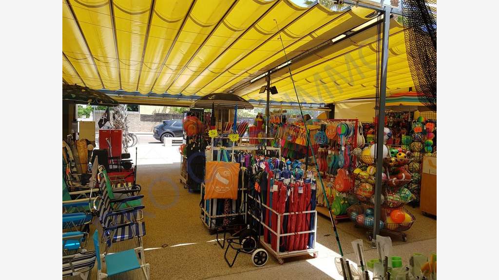 Vente FDC bazar de plage à Marseillan plage