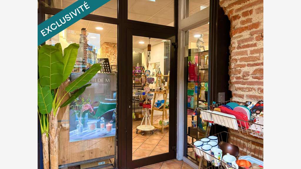 Vente FDC boutique cadeaux décoration à Moissac
