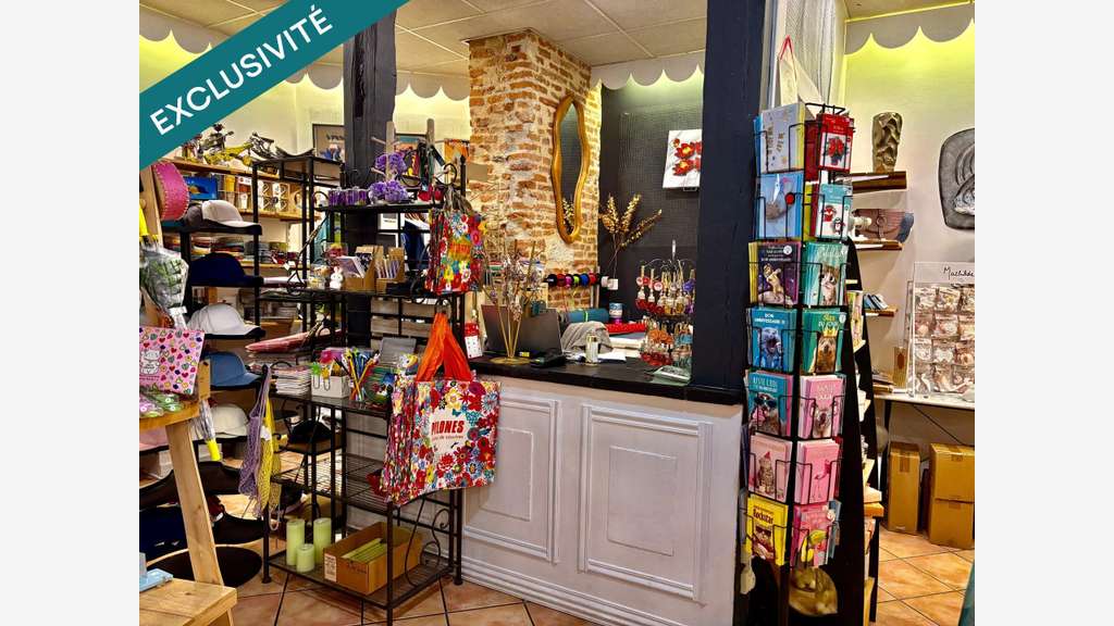 Vente FDC boutique cadeaux décoration à Moissac