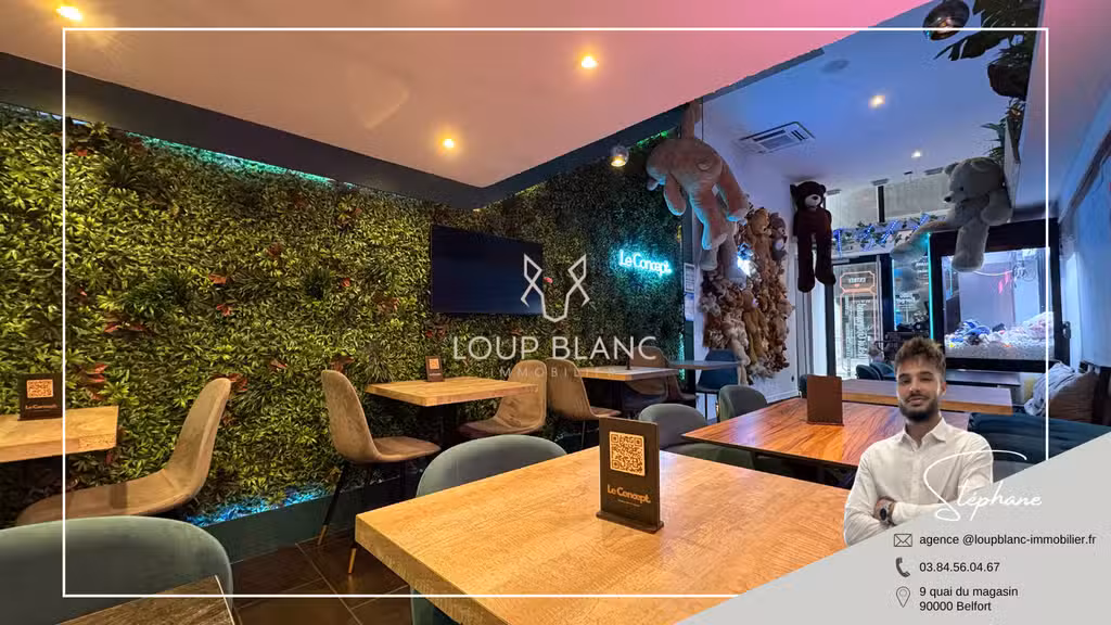 Vente FDC restaurant 70 places centre Montbéliard