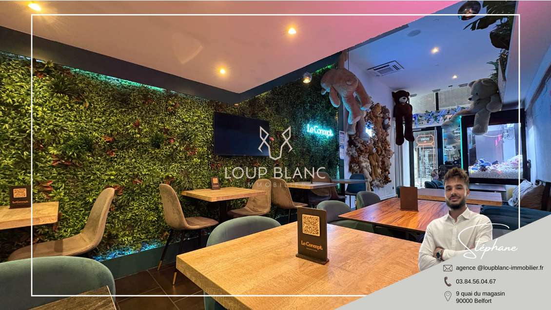 Vente FDC restaurant 70 places centre Montbéliard