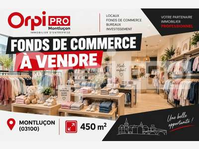 FDC prêt à porter enfant à vendre à Montluçon