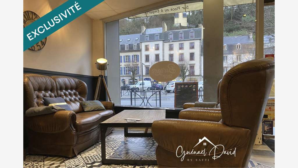 Vente restaurant clé en main centre ville Morlaix