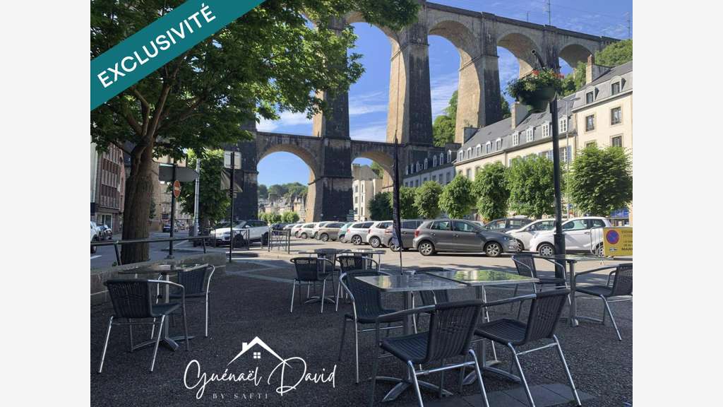 Vente restaurant clé en main centre ville Morlaix