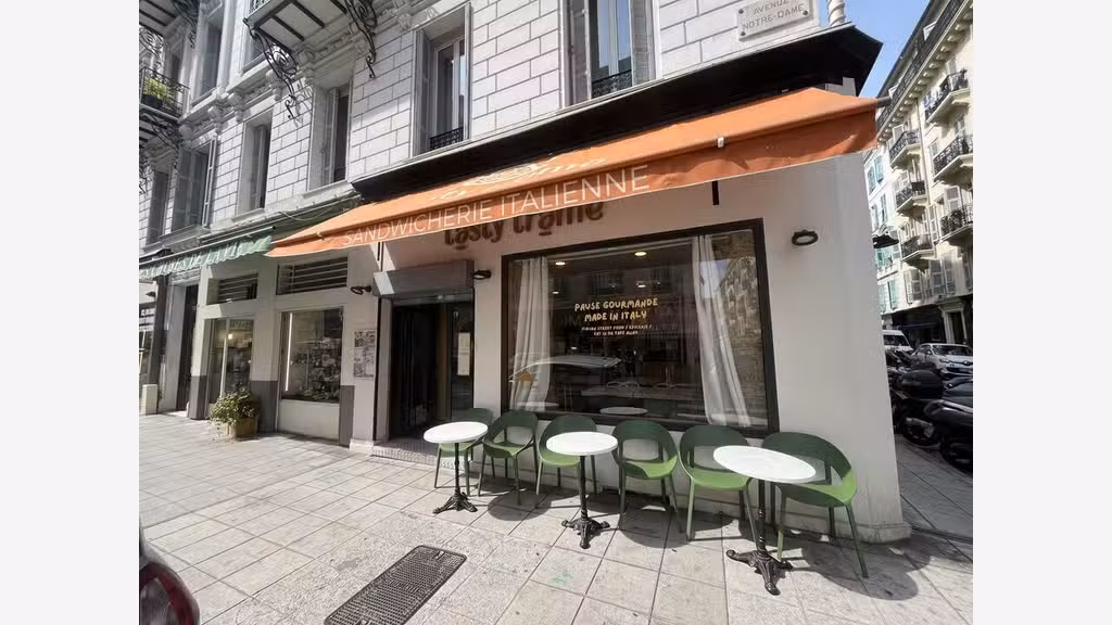 EXCLUSIF AV FDC sandwicherie belle vitrine Nice