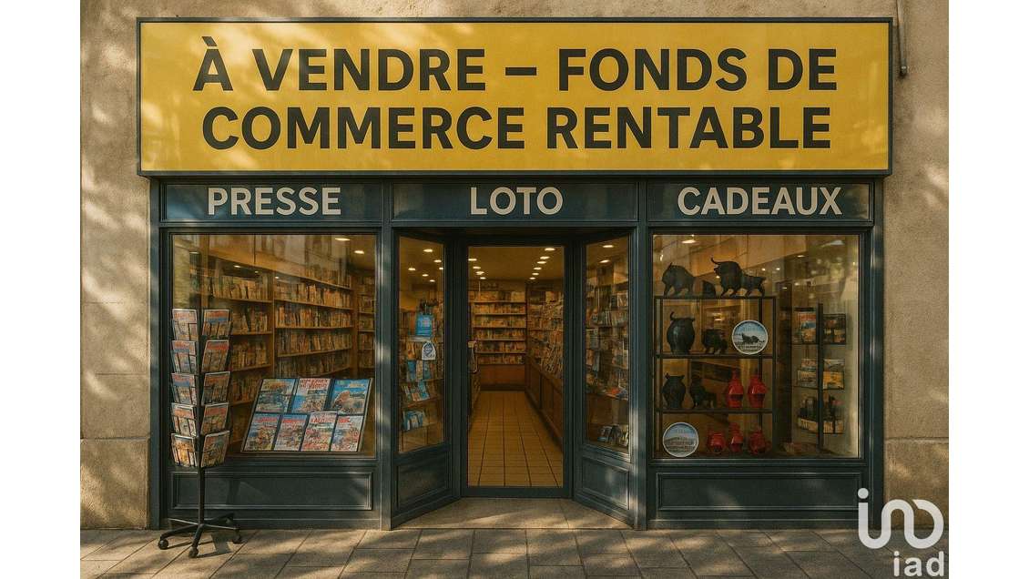 Vente presse loto avec forte rentabilité à Nîmes