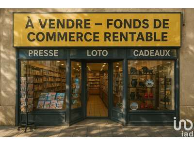 Vente Librairie - Papeterie à Nîmes