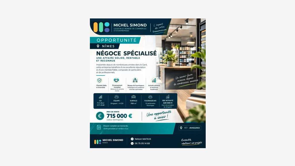 AV FDC négoce spécialisé matériaux construction 30