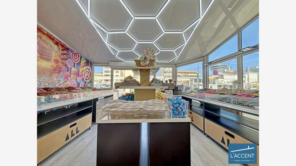 Vente boutique de bonbons à Palavas les Flots