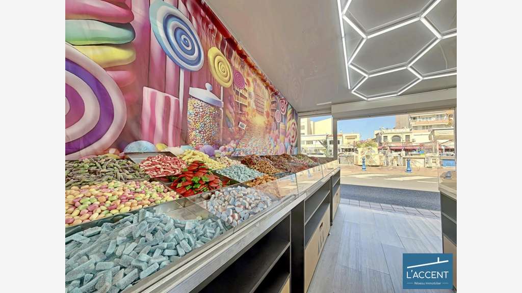Vente boutique de bonbons à Palavas les Flots