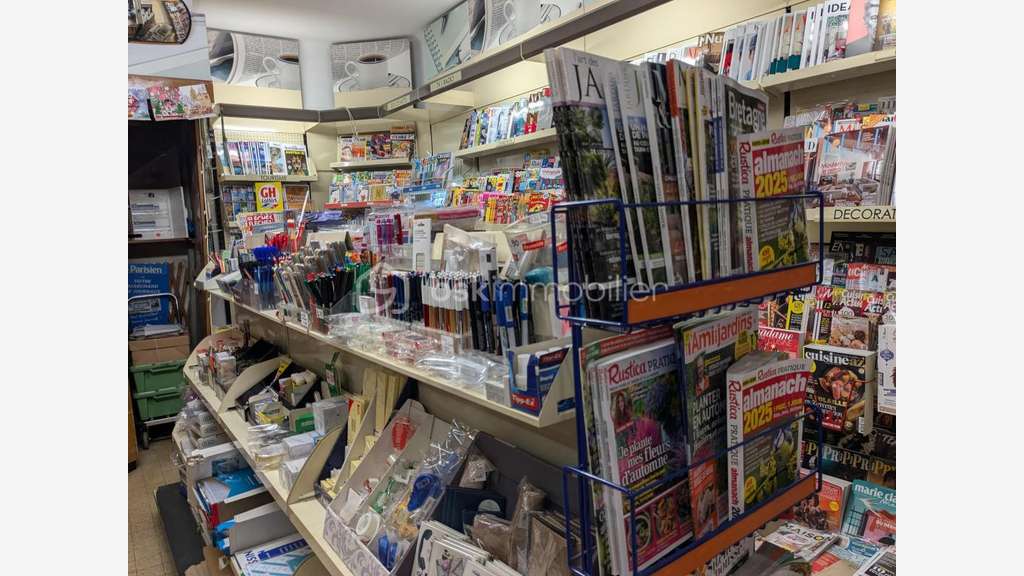 Vente librairie + appart et parking Paris 75015