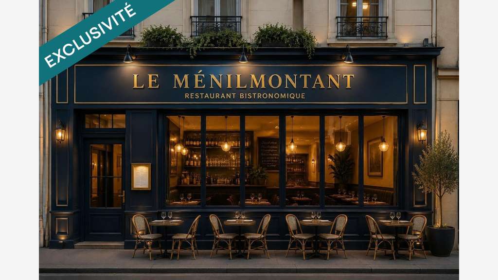 Vente fonds de commerce de 99m² à Paris 75020