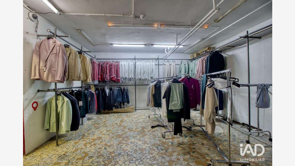 Vente boutique prêt-à-porter à Paris Bld Magenta 