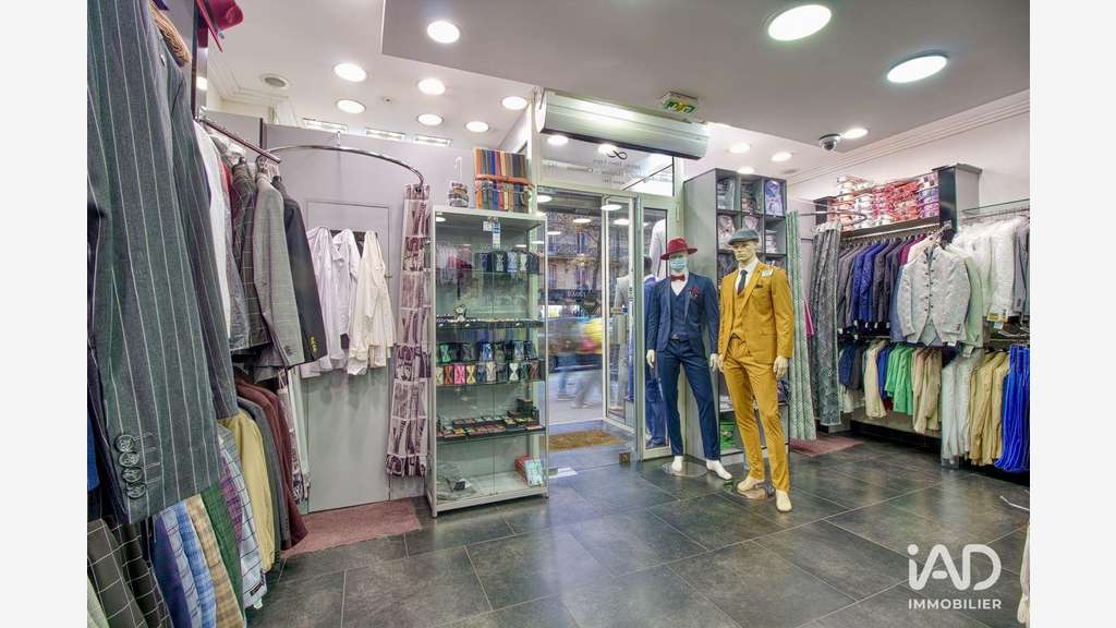 Vente boutique prêt-à-porter à Paris Bld Magenta 