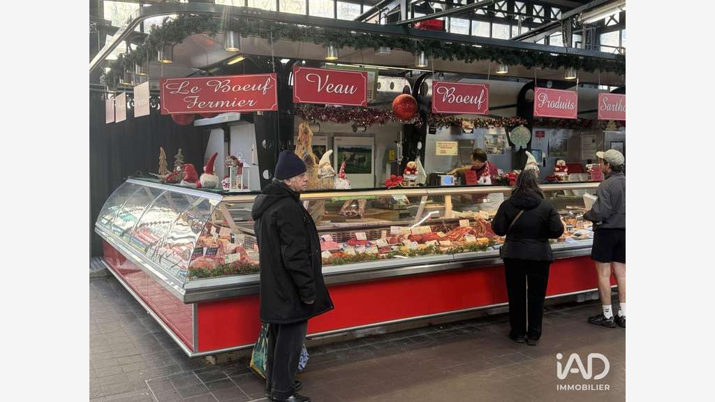 Vente boucherie premium marché couvert 75018 Paris