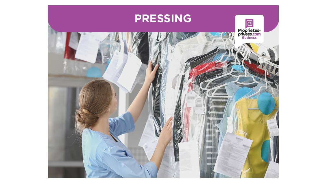 Vente pressing nettoyage à sec 50m² à Paris 75018