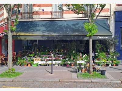 Cession FDC fleuriste 145m² Paris 75015 face parc