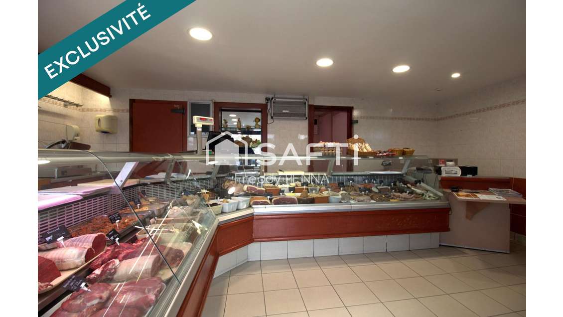 Vente boucherie traiteur en plein bourg de Pipriac