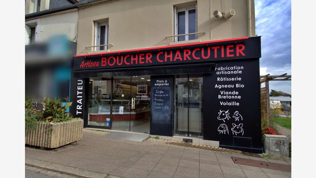 Vente boucherie traiteur en plein bourg de Pipriac