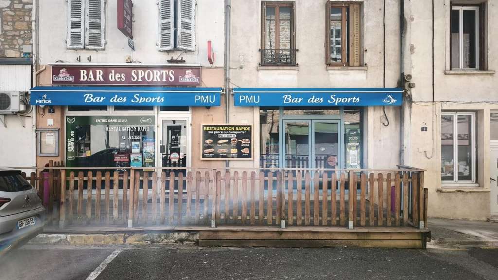 Vente bar snack FDJ PMU en coeur de village Poncin