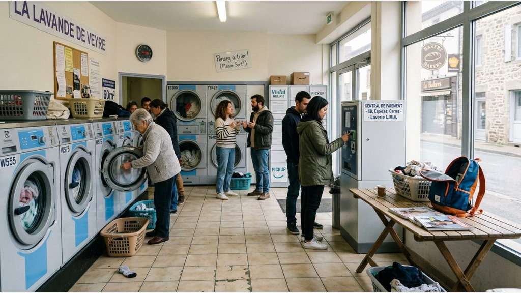A vendre laverie automatique Les Martres-De-Veyre