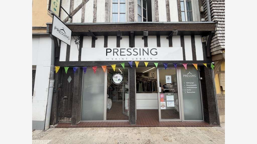 Vente pressing en hyper centre de Troyes