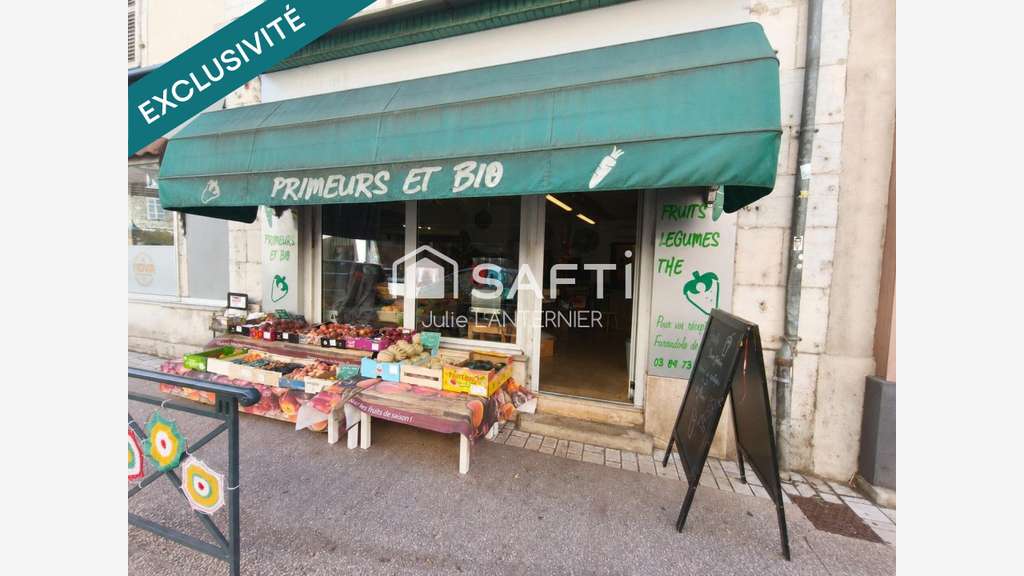 Vente commerce primeur à Poligny centre-ville