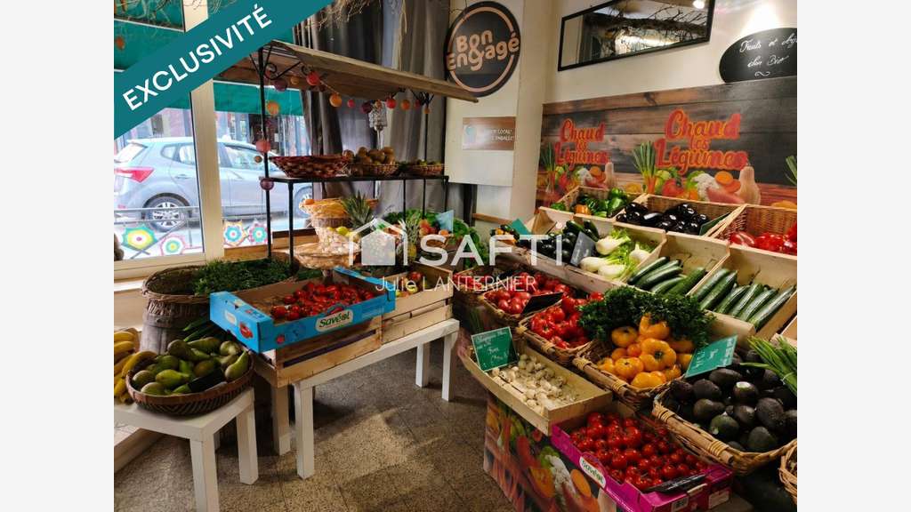Vente commerce primeur à Poligny centre-ville