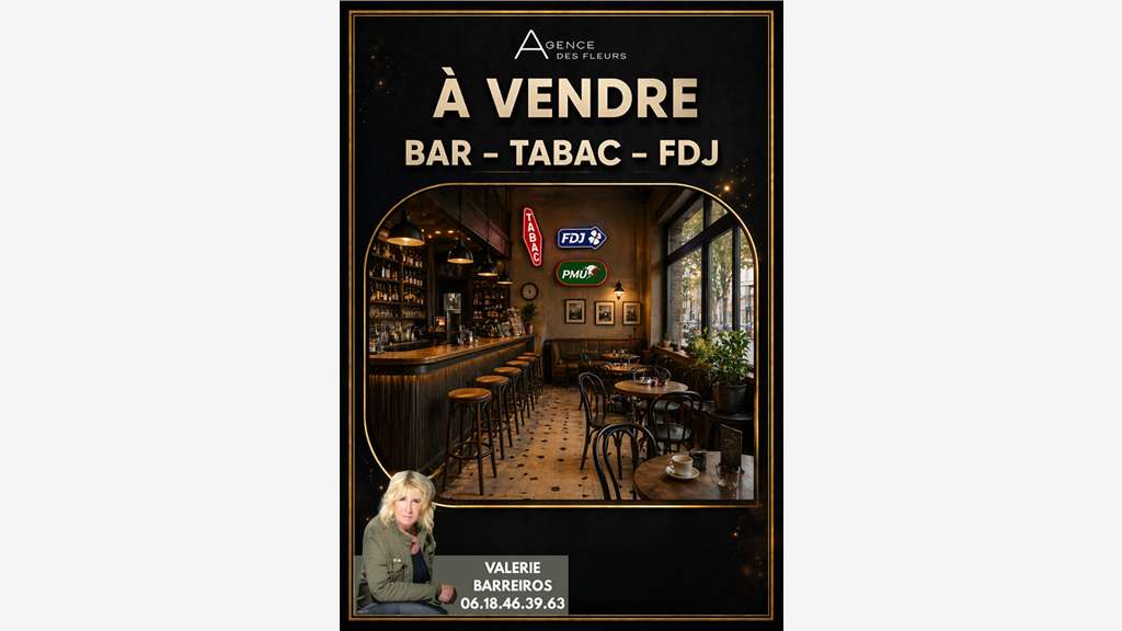 Vente FDC bar tabac FDJ belle station balnéaire 76