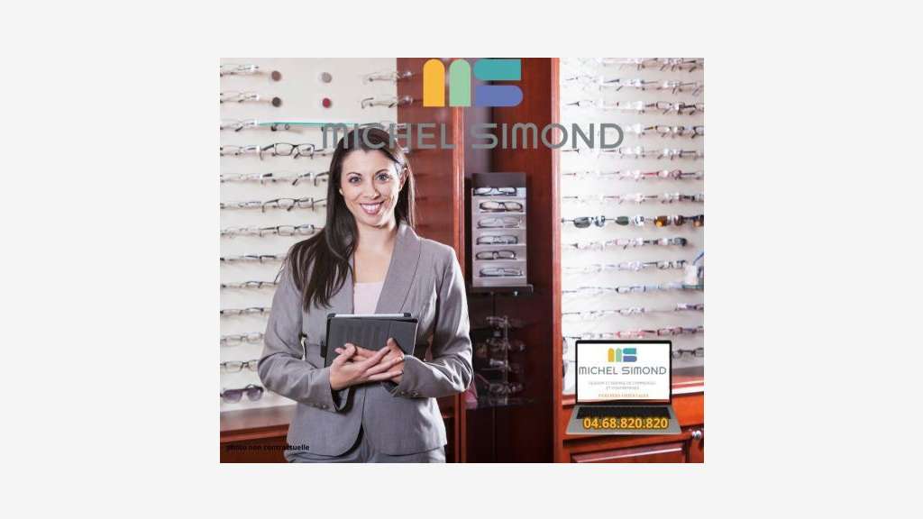Vente FDC optique en petite ville bourgeoise du 66