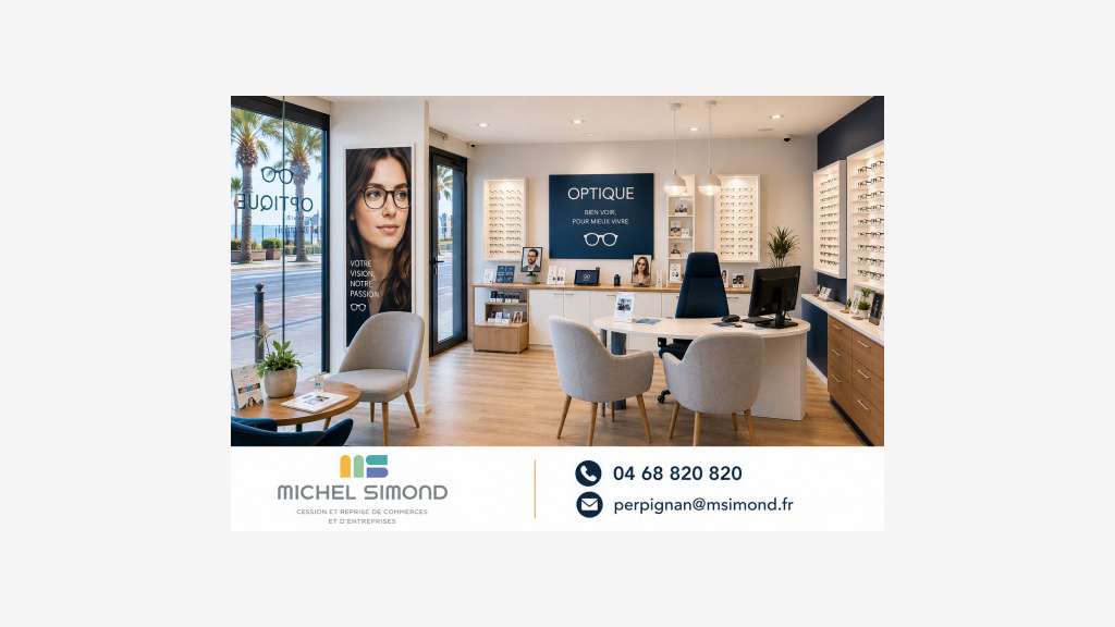 AV FDC opticien indépendant emplacement premium 66