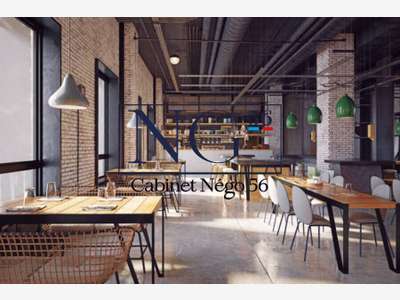 Vente fonds restaurant terrasse licence 3 à Vannes