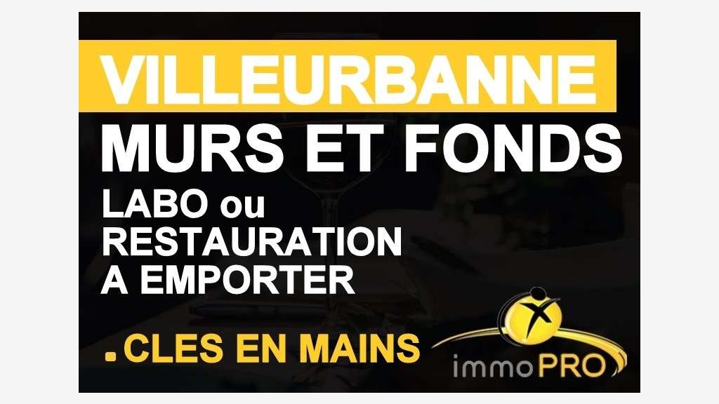 Vente globale des murs et fonds VAE à Villeurbanne