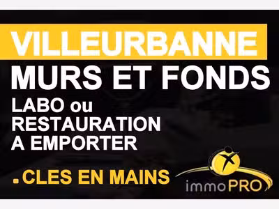 Vente globale des murs et fonds VAE à Villeurbanne