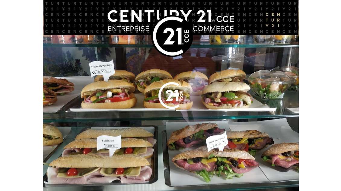 Vente FDC restauration à Cannes en rue piétonne