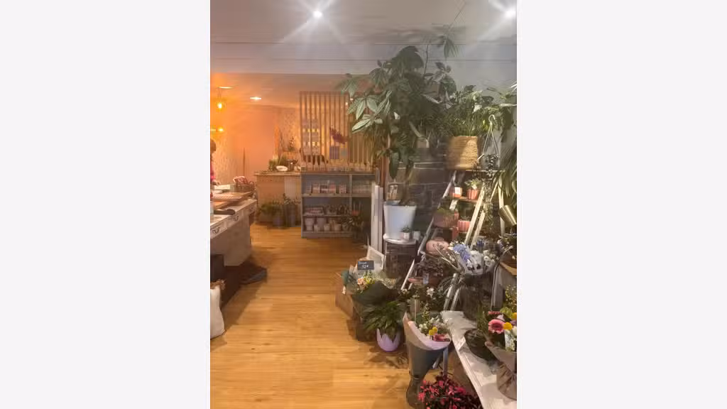 Vente superbe fleuriste en centre ville de Rosoff