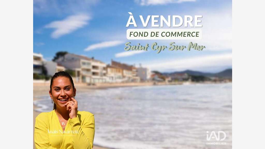 Vente boutique à Saint-Cyr-sur-Mer Lecques