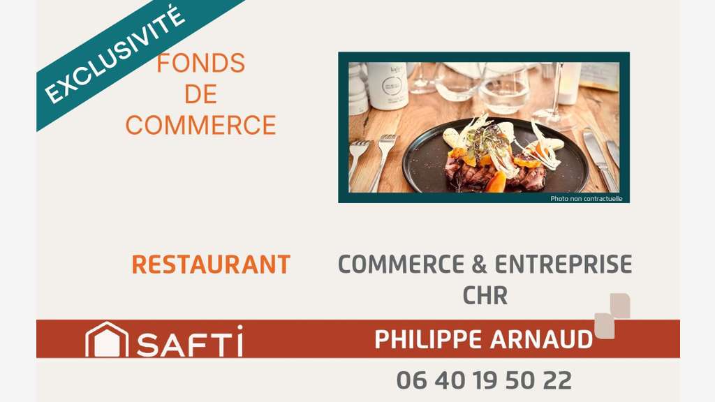 Vente restaurant empl exceptionnel en Vendée