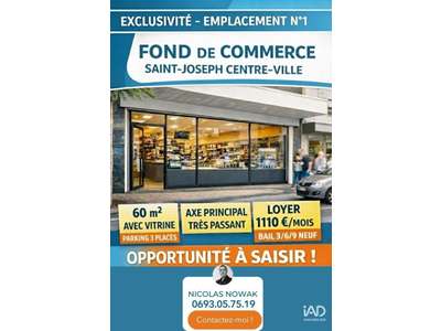 Vente Divers Commerces à Saint-Joseph