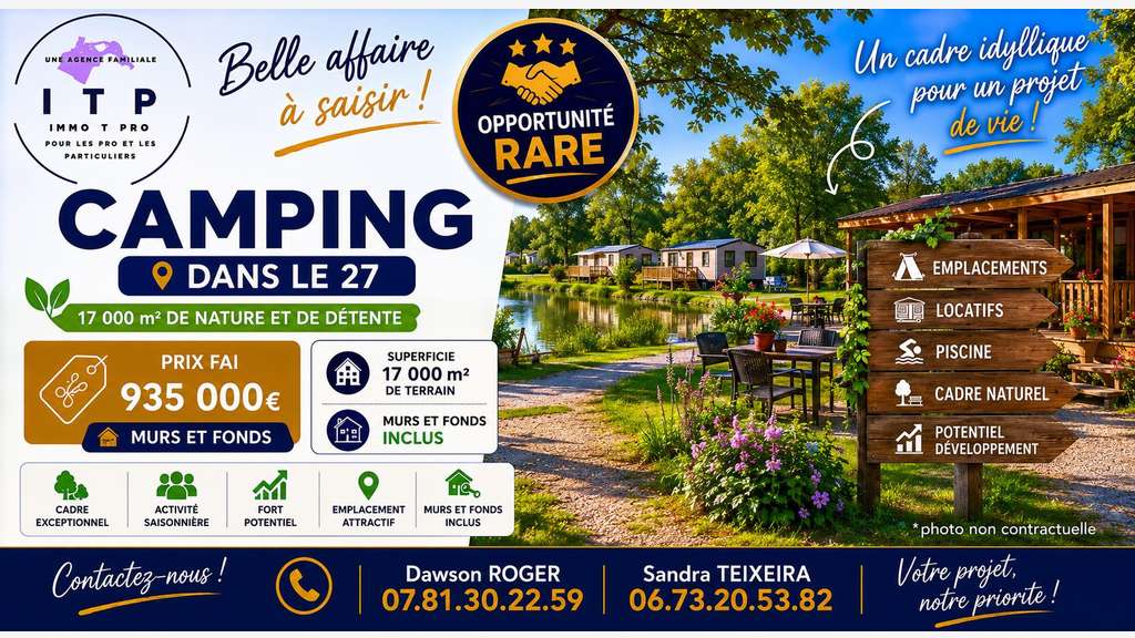 AV magnifique camping lic 4 Saint-Ouen-du-Tilleul