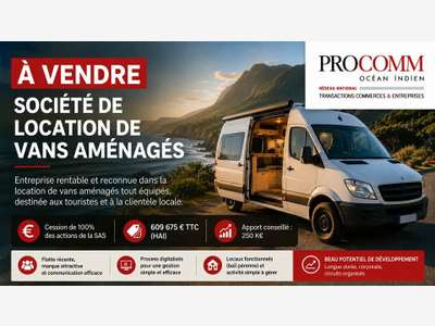 FDC Location de Vans Aménagés à vendre Saint-Paul
