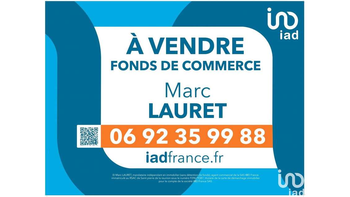 Vente commerce réputation solide à Saint-Pierre