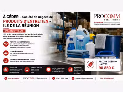 FDC produits d'entretien à vendre à Saint-Pierre