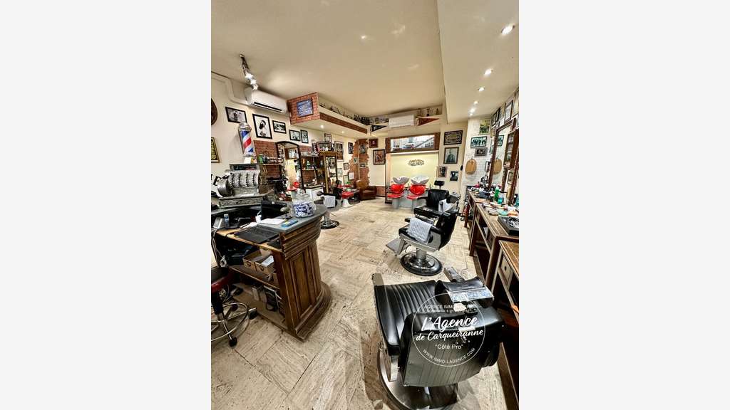 A vendre salon de coiffure barbier à Hyères
