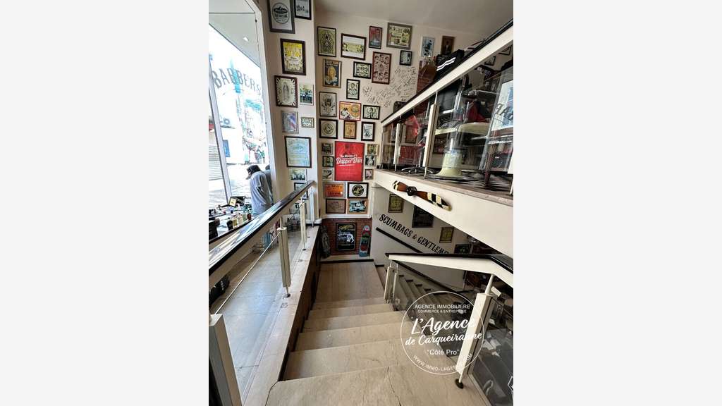 A vendre salon de coiffure barbier à Hyères