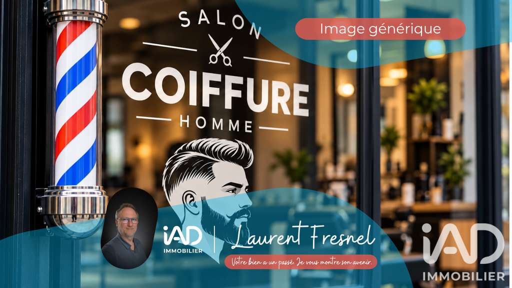Vente salon de coiffure hommeà L'Horme