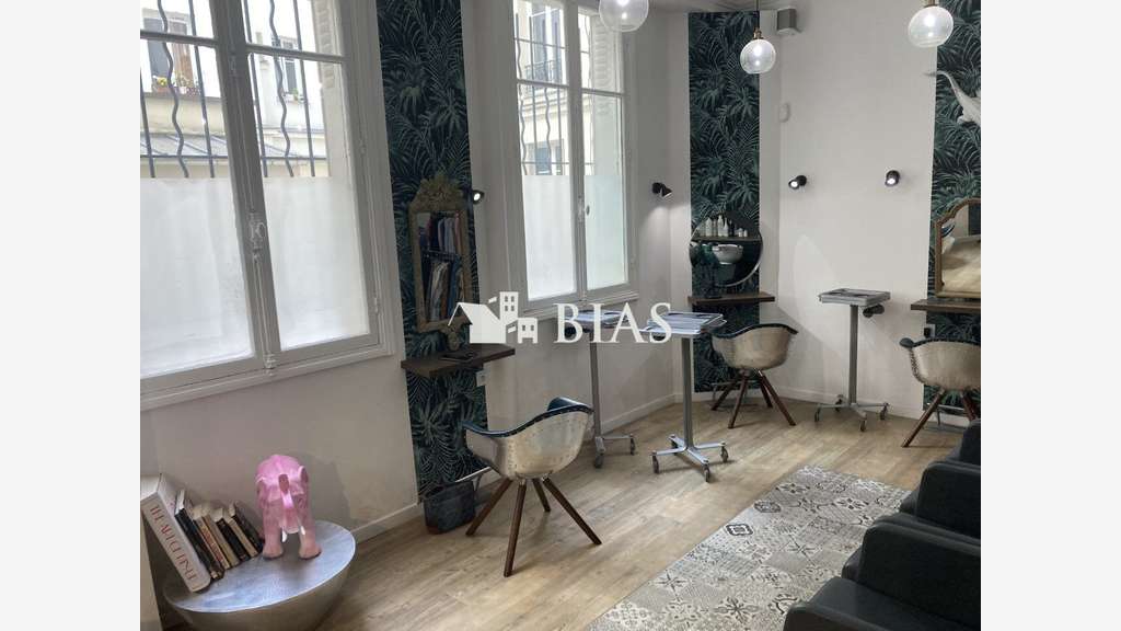 Salon de coiffure à vendre à Paris rue piètonne
