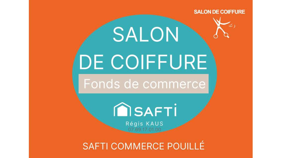 Vente salon de coiffure de 46m² à Pouillé