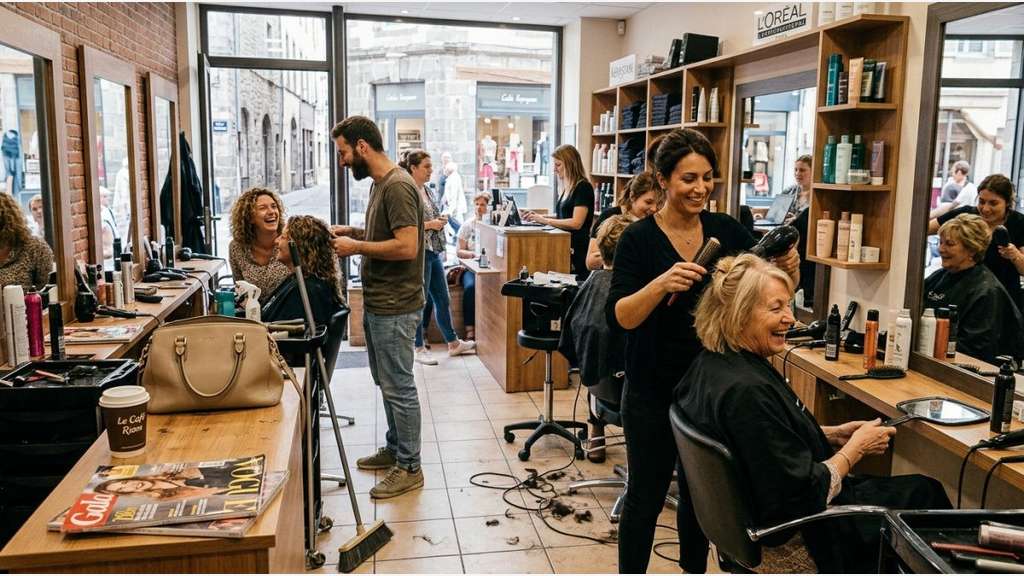 A vendre salon de coiffure mixte secteur Riom