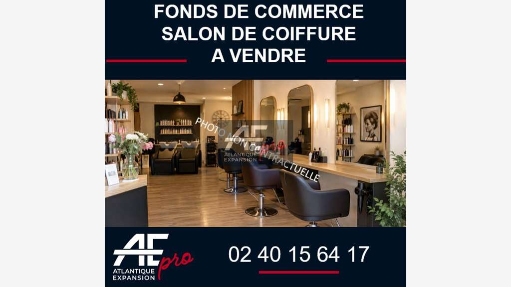 FDC salon de coiffure à vendre à Saint Nazaire